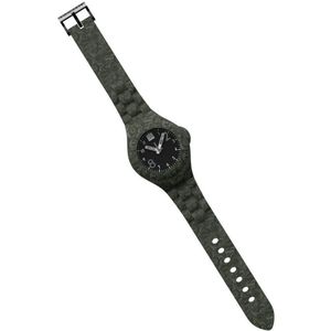 TOO LATE - siliconen horloge - MASH UP DECOR REGULAR - Ø 40 mm - FOREST