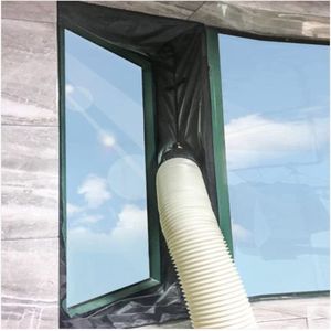 Raamafdichting voor Mobiele Airconditioner, Wasdrogers - Airconditioning Raamafdichting - Raamafdichting voor airco's Heteluchtstop voor Bevestiging aan Ramen, Dakramen, Openslaande Ramen