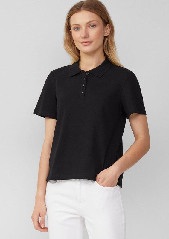 Poloshirt - Cropped - Zacht Katoen Piqué