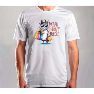 Retail Therapy Needed - T Shirt - Funny - SoFunny - Grappig - ZoGrappig - Sarcasm - SarcasticHumor - Sarcasme - Sarcastisch