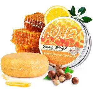 Shampoo Bar- 2 Stuks- Honing- Haarproduct -Duurzaam- Haarbevordering- Haren wassen- Shampoobar- Shampoo- Shampoo Heren- Shampoo Dames- Zero Waste- Haar- Hair Care- Haarverzorging