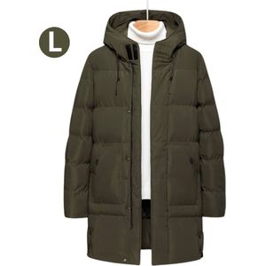 Nivard Winterjas - Heren - Parka Heren - Jas - Winter - Volwassen - Groen - Maat L