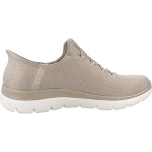 Skechers - Summits Classy Night - Sneakers - Beige - Mesh - Slip-on Design