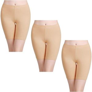 Comfortabel damesondergoed - 3 stuks, katoen, lange pijpen