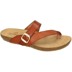 Yokono -Dames - cognac/caramel - slippers & muiltjes - maat 39