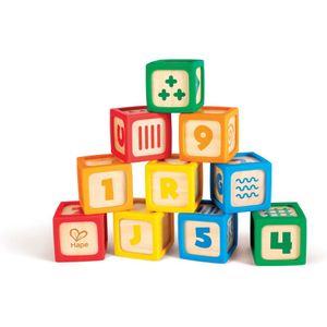 Grip-n-Stack Siliconen & Houten Blokken