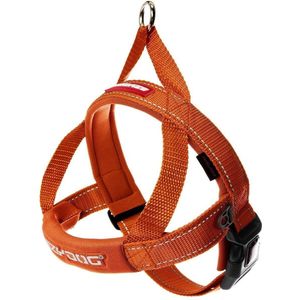 EzyDog Quick Fit Honden Tuigje - Harnas voor Honden - XS - Oranje