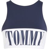 Tommy Jeans Uw0uw04080 Bikinitop Blauw S Vrouw