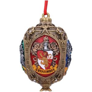 Nemesis Now - Harry Potter - Vier Hogwarts Huizen - Hangend Ornament - Kerstbal - 9.5cm