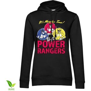 Power Rangers Damen It'S Morphin Time Girls Hoodie Black-M