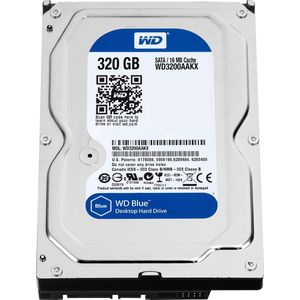 WD Blue - Interne Harde Schijf - 320GB - SATA - 7200 RPM - 3.5 inch
