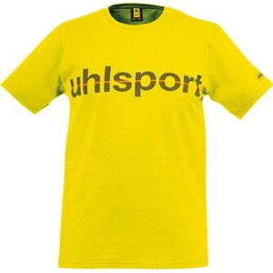 Uhlsport Essential Promo T-shirt Met Korte Mouwen Geel L Man