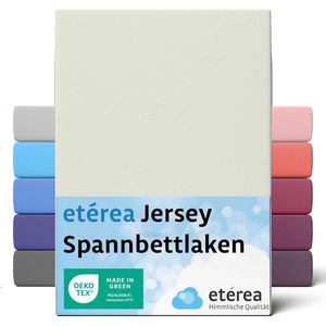 etérea - Jersey - Hoeslaken - Natuur - 100% Katoen - Oeko-Tex Made in Green
