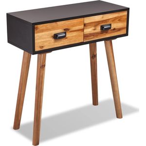 Furniture Limited - Wandtafel 70x30x75 cm massief acaciahout