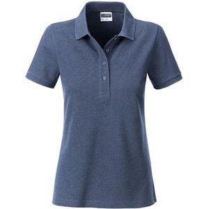 James and Nicholson Vrouwen/dames Basic Polo (Licht Denimmelange)