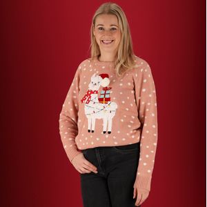 Morethansocks - Gebreide Kersttrui - Dames - Alpaca - Foute Kersttrui