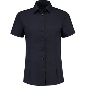 Lemon & Soda blouse met korte mouwen voor dames dark navy - L