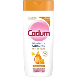 Cadum Surgras Bloemen Honing Douchecrème 450 ml