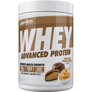 Per4m Whey Advanced Protein (900g) Chocolate Peanut Butter - Eiwitten - Eiwit Mix