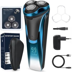 Solacis Foil shaver - Shaver - Scheerapparaat mannen - Scheerapparaat hoofd - Baardtrimmer Trimmer - Must have voor uw baard!