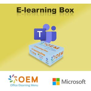 Microsoft Teams 365 E-Learning Training Cursus Box