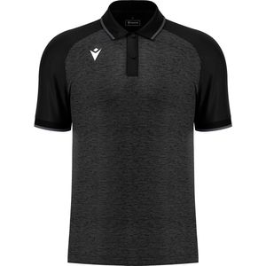 Macron - Glory Aulos - Polo - Zwart / Antraciet