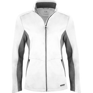 Cutter & Buck Navigate Softshell Jacket Dames Wit maat S