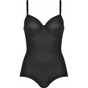 Naturana body met beugels maat 75D zwart