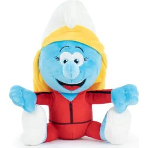 Smurfin Rood Pakje - De Smurfen Pluche Knuffel 30 cm {The Smurfs Plush Toy | Speelgoed Knuffelpop Knuffels voor kinderen jongens meisjes | Potige Smurf, Brilsmurf, Grote Smurf, Knutselsmurf, Smurfin, Gargamel, Azrael}