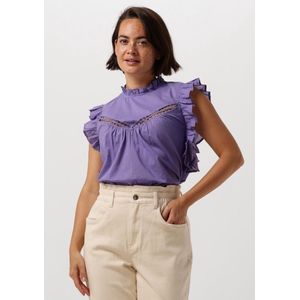 Minus Chai Top Tops & T-shirts Dames - Paars - Maat 36