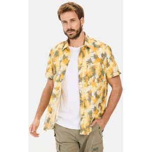 camel active - 409274-5s74 - T-shirt - Geel - Heren