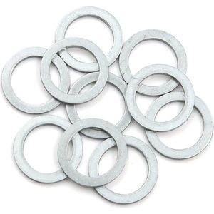 Nordivar - Pakkingen voor wasmachine afvoerplug - Set van 10 - Olie Crush - 16mm ID, 22mm OD - Geschikt voor diverse modellen