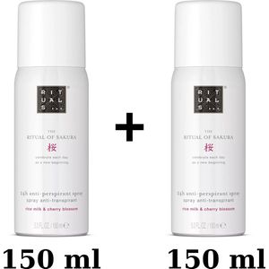 Rituals - Sakura Anti-perspirant Spray 2 X 150 ml = 300 ml