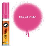Molotow 327HS Neon Pink - Roze acryl marker - Chisel tip 4-8mm - Kleur roze