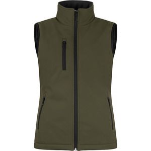 Clique Padded Softshell Vest Women 020959 - Mistgroen - XL