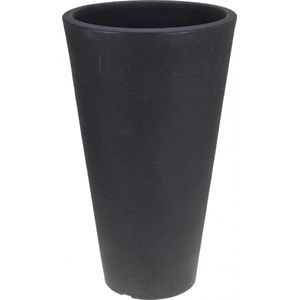 Nampook - Capri - Bloempot - Antraciet - Rond 40 x 70 cm - Kunststof
