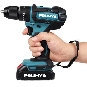 3-in-1 Accuboormachine met Hamerfunctie - 4000 RPM, 520 Nm Koppel & 10mm Chuck - Compatibel met Makita 18V - Zonder Accu