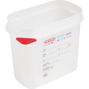 Araven GN 1/4 voedseldoos met deksel 2,8L