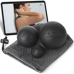 Massagebal Set voor Spierontspanning en Triggerpoint-therapie - Perfect voor Zelfmassage en Fasciatraining