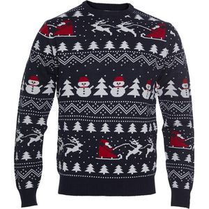 Foute Kersttrui Dames & Heren - Christmas Sweater ""Stijlvol Kerst"" - Mannen & Vrouwen Maat XXL - Kerstcadeau
