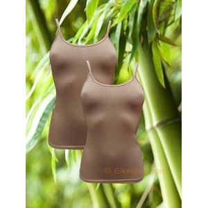 Boru Bamboo | MAAT XL | 2-pack dames spaghettihemd | huid