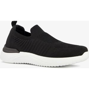 Instappers - Zwart - Sportieve Dames Sneakers