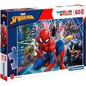 Spider-Man Supercolor Puzzel (60 stukjes, maxi)