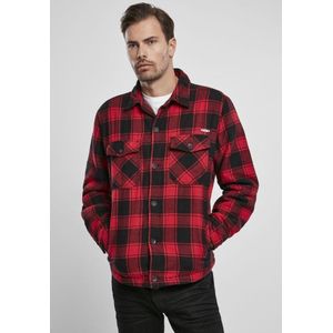 Brandit Jacke Lumberjacket in Red/Black-7XL