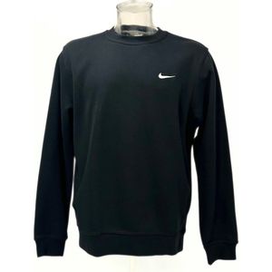 Nike Sportswear Club Fleece Swoosh Sweater/Crewneck (Black) - Maat M