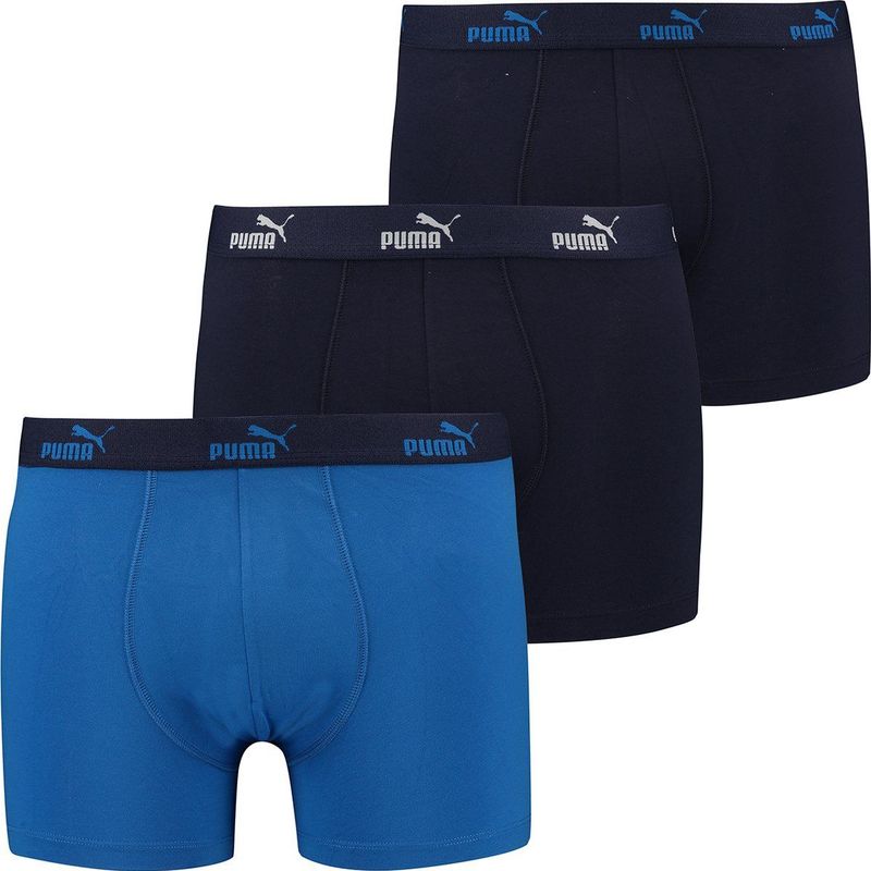 Set van 3 Puma Boxer boxershorts herenondergoed, sportieve retrobroek