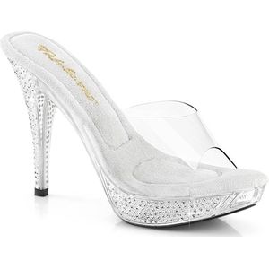 Fabulicious - ELEGANT-401 Muiltjes met hak - US 5 - 35 Shoes - Transparant