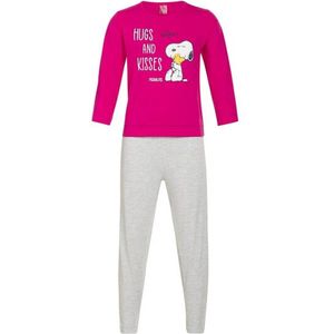 Snoopy | Pyjama kinderen | Lange mouw | 100% Katoen | Maat 104/110