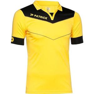 Patrick Power Shirt Korte Mouw Kinderen - Geel / Zwart | Maat: 7/8