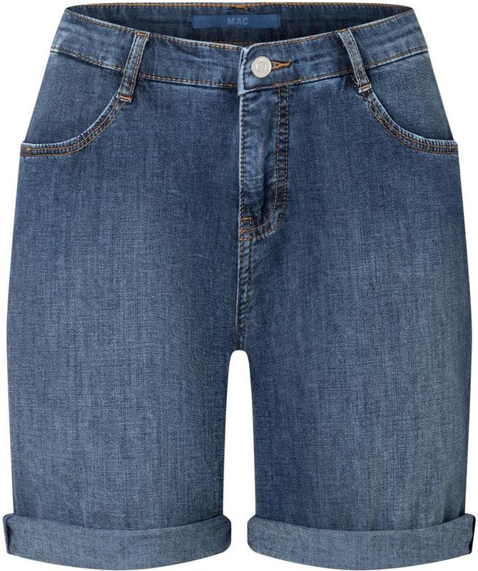 MAC - Shorty Summer Clean - Korte Broek - Nachtblauw - Denim Stretch